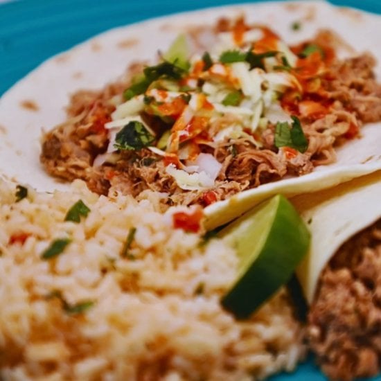 Slow Cooker Pork Shoulder Tacos