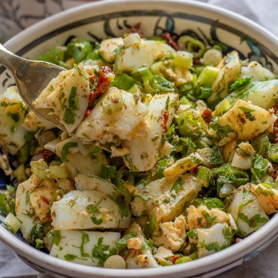 Mediterranean Egg Salad No Mayo