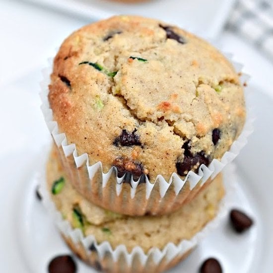 Keto Chocolate Chip Zucchini Muffins