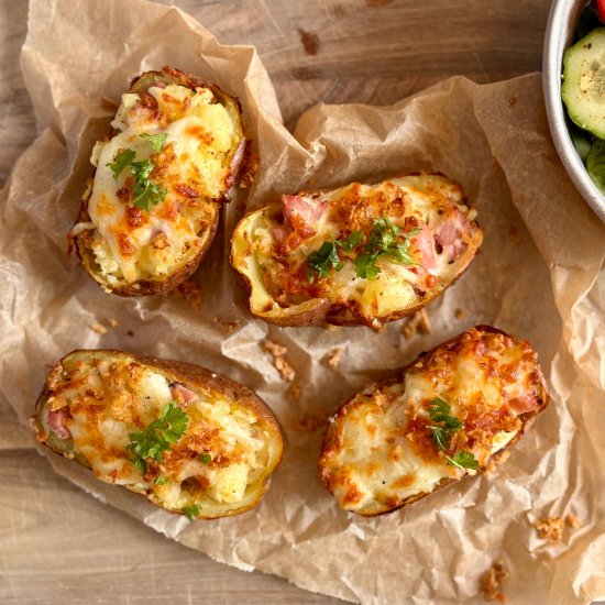 Air Fryer Potato Skins