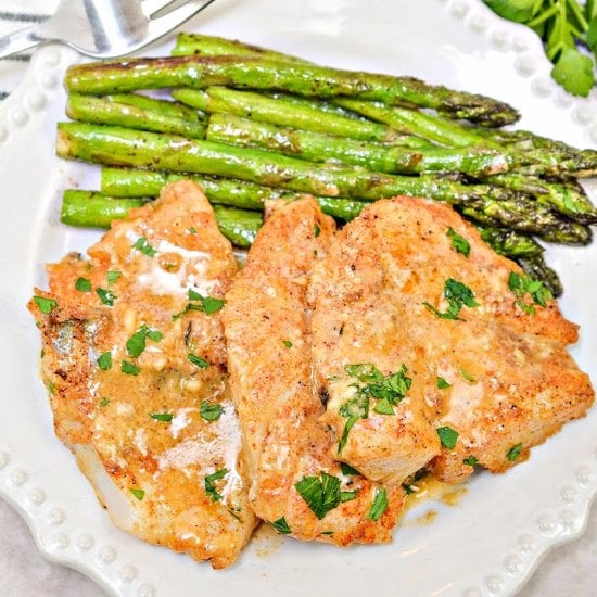 Creamy Keto Skillet Cajun Cod