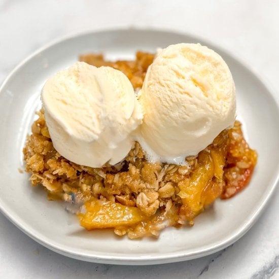 Peach Crisp