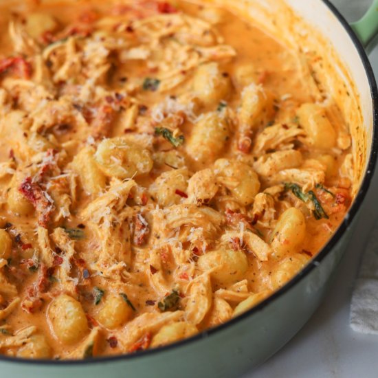 Sun Dried Tomato Chicken Gnocchi