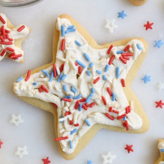 4th of July Sugar Cookies