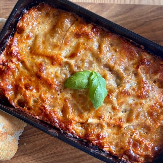 Air Fryer Lasagne