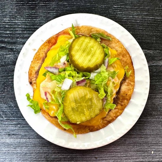 Big Mac Smash Burger Taco (keto)