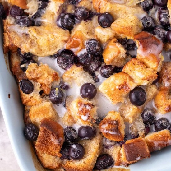 Blueberry Breakfast Casserole