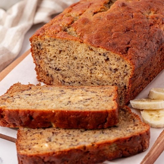 Greek Yogurt Banana Bread