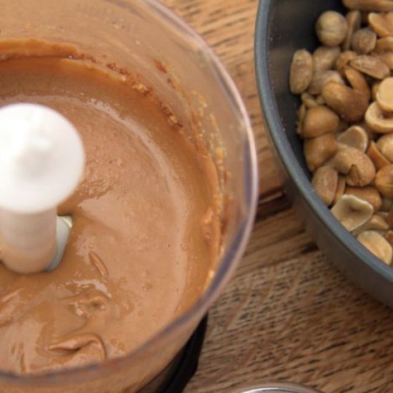 Homemade Peanut Butter Recipe