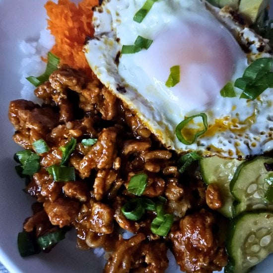 Gochujang Chicken Rice Bowl