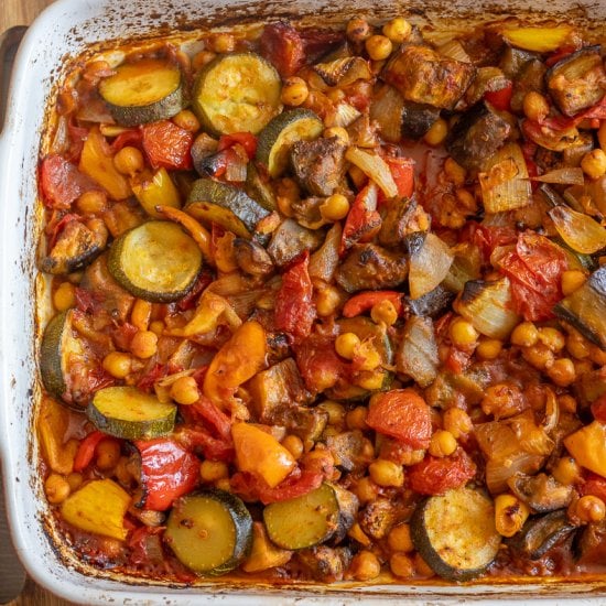 Mediterranean Roasted Vegetables