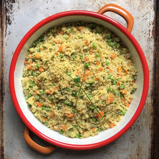 My Favorite Mediterranean Couscous