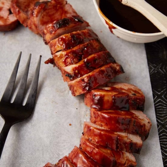 Grilled BBQ Pork Tenderloin
