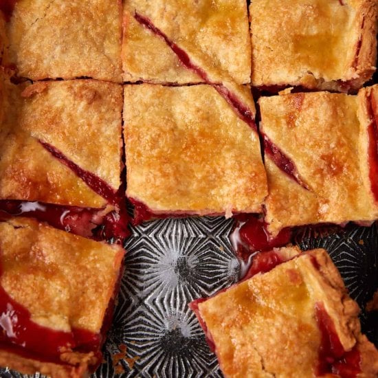 Strawberry Slab Pie