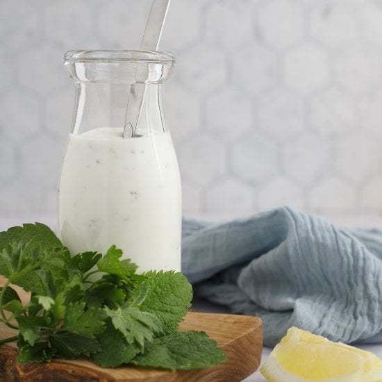 Lemon Herb Yogurt Sauce