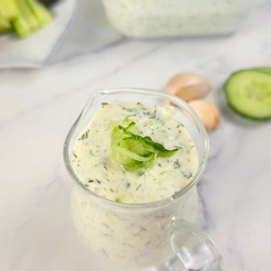 Cottage Cheese Tzatziki Sauce
