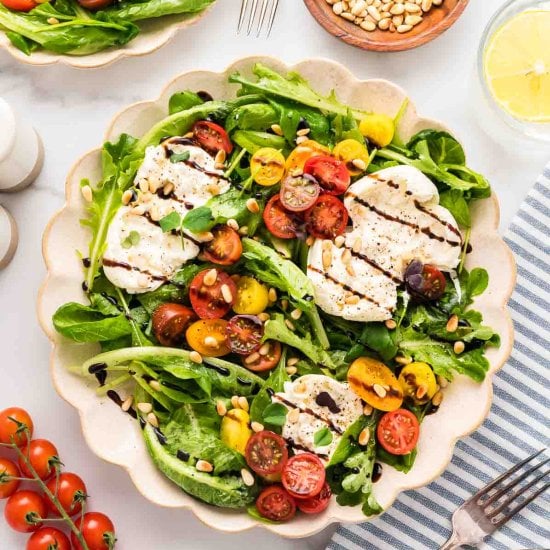 Arugula Salad with Burrata