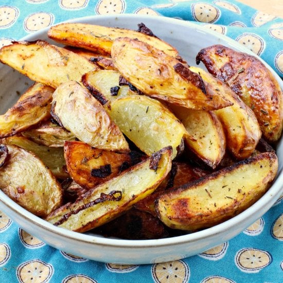 Roasted Yukon Gold Potato Wedges