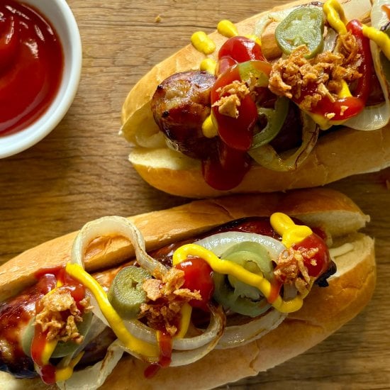 Air Fryer Hot Dogs