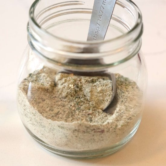 Healthy Homemade Ranch Dry Mix