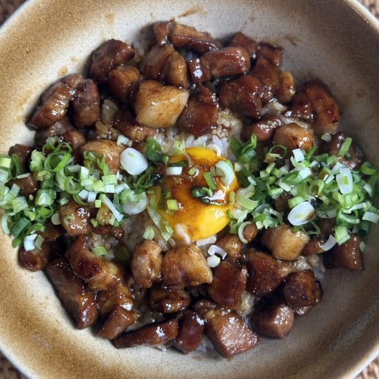 Pork Over Rice