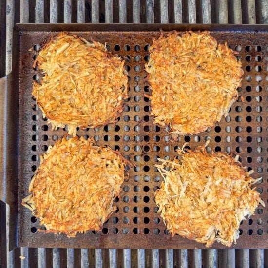 Grilled Hash Browns