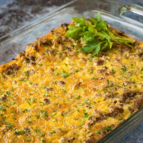 Crescent Roll Breakfast Casserole