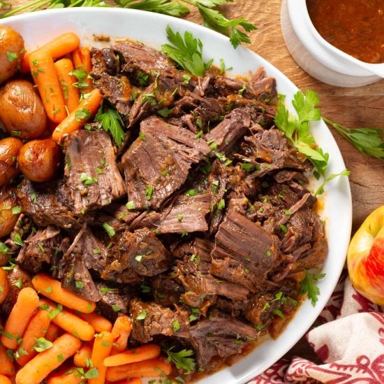 Apple Cider Pot Roast