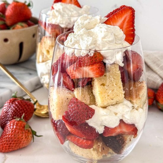 Strawberry Shortcake Parfaits