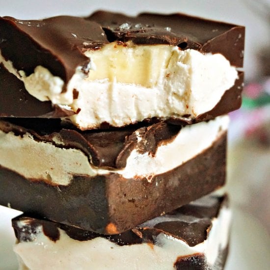Cottage Cheese Ice Cream Bars