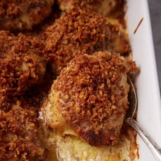 Oven Baked Chicken Thighs
