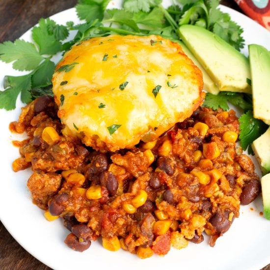 Slow Cooker Tamale Pie