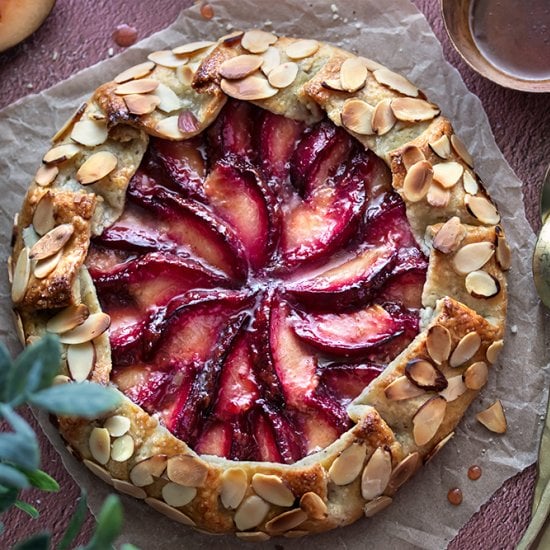 Plum and Almond Galette