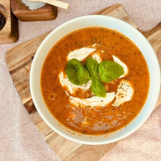 Air Fryer Tomato Soup