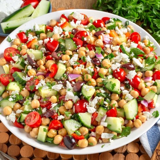 Mediterranean Chickpea Salad