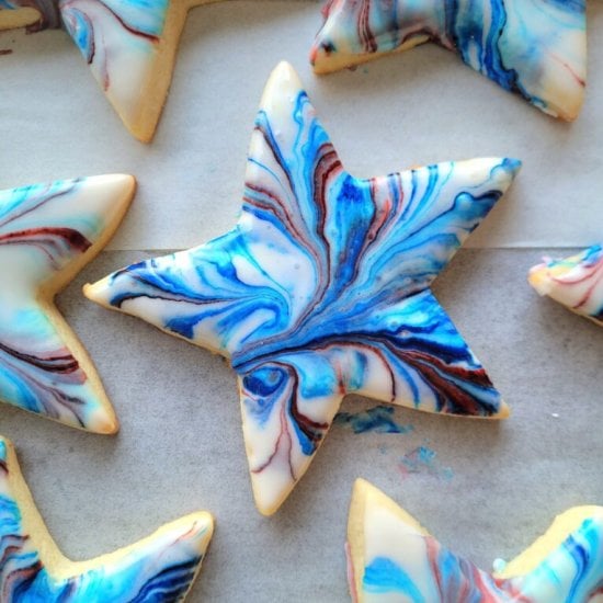 Patriotic Swirl Sugar Cookies