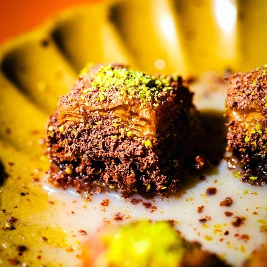Cold Milk Baklava (Soguk Baklava)