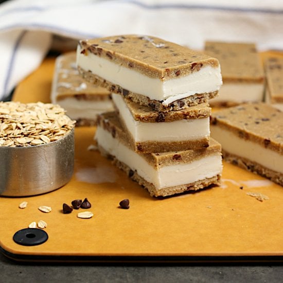 Cookie Dough Ice Cream Sandwiches