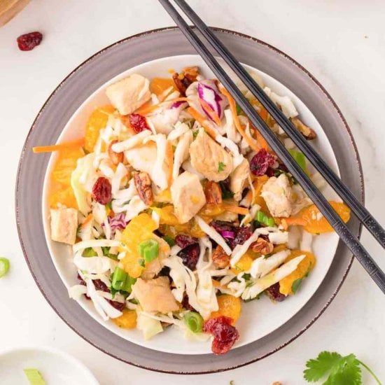 Asian Chicken Cranberry Salad