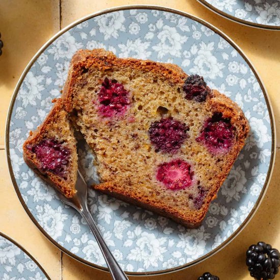 Blackberry Banana Bread