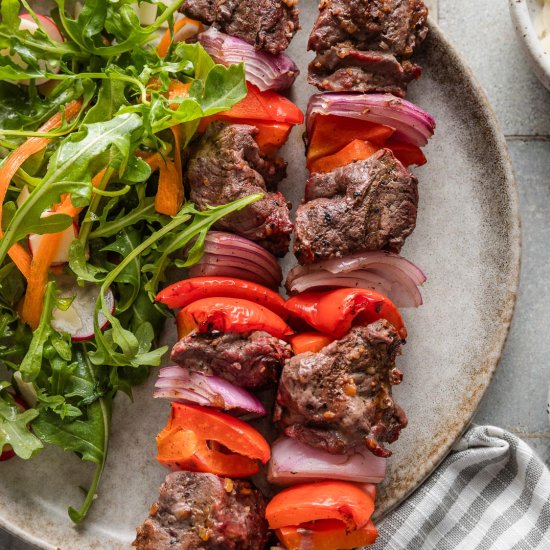 Easy Steak Kabobs