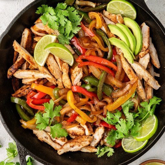 Chicken Fajitas (Restaurant Style)