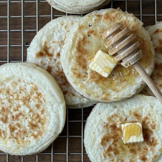 Gluten-Free Crumpets