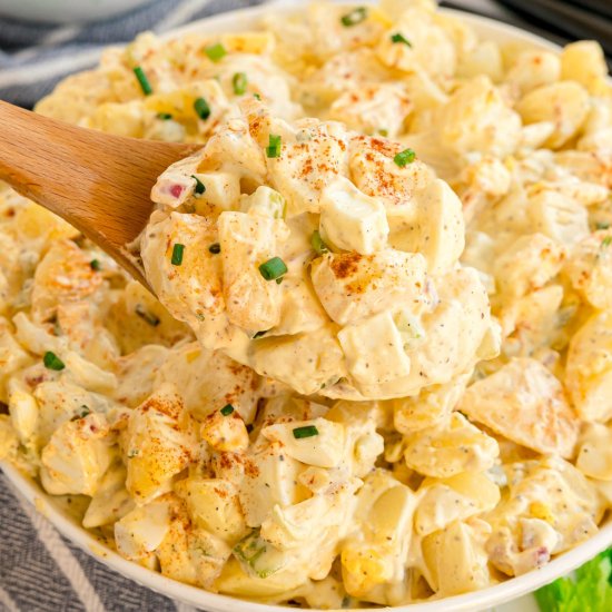 Easy Potato Salad with Eggs