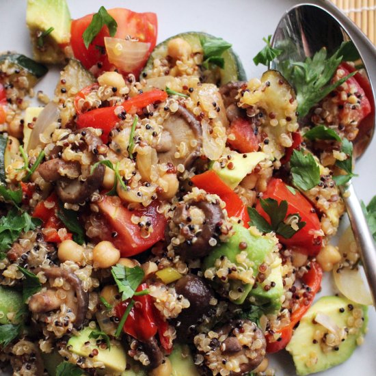 Quinoa Vegetable Pan