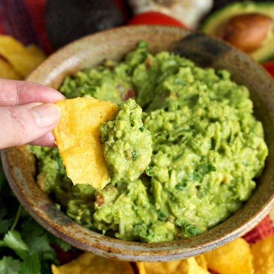 Fresh Homemade Guacamole