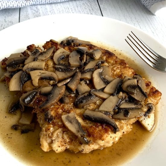 Chicken with White Wine Butter Sauce