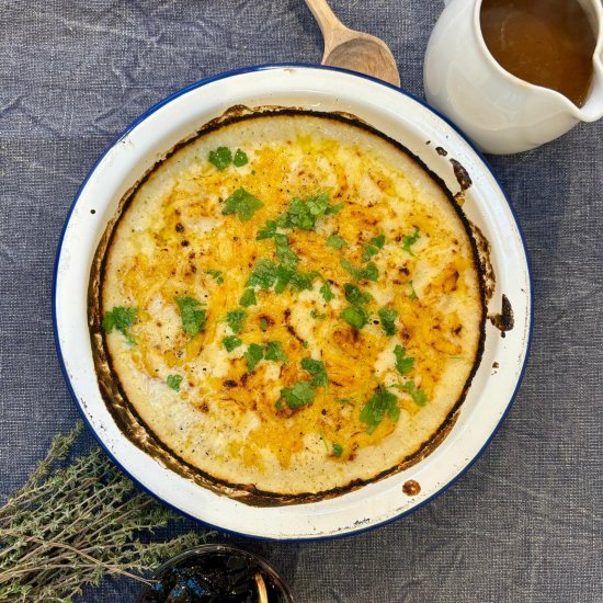 Air Fryer Cauliflower Cheese