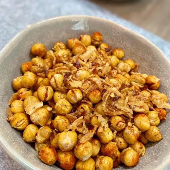 Air Fryer Paprika Chickpeas