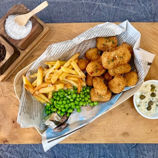 Air Fryer Breaded Scampi